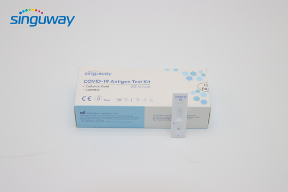 Kit Tes Cepat Antigen Hidung Hidung Saliva Koloid Emas Kaset Hepatitis B