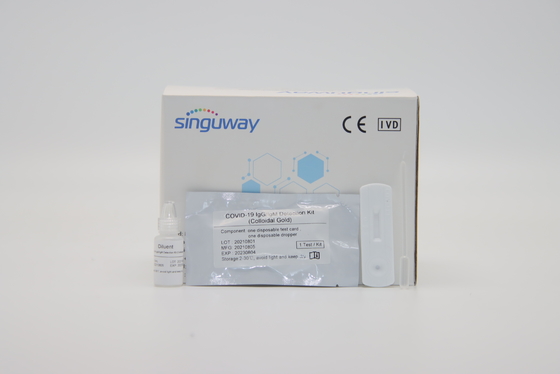 Lisan Mengusap Cepat Igg Antibody Tes Kit Igm Diri sendiri Tes Kit OEM Singuway