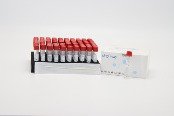 Perlengkapan Laboratorium Kit Ekstraksi RNA Kecil Pharynx Mengusap PCR Kit Pemurnian DNA