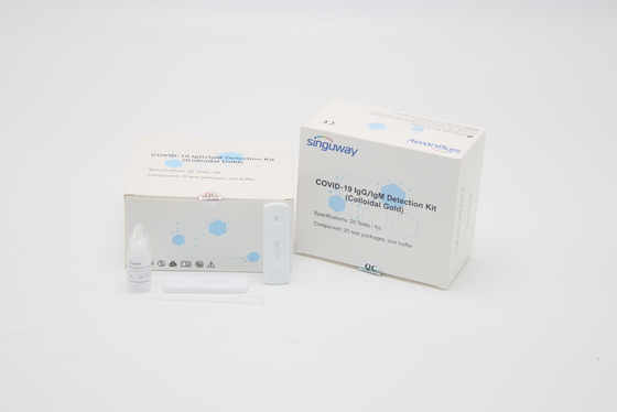 Kit Tes Antibodi Cepat IgM IgG Darah Presisi Tinggi Kaset Hepatitis B