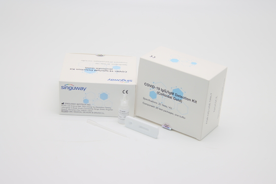 Sampel Darah Seni Hiv Dengue NS1 Cepat Tes Kit Sensitivitas Tinggi