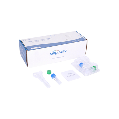 Kit Pengambilan Sampel Virus Sekali Pakai yang Akurat VTM Salival Virus Koleksi Portable