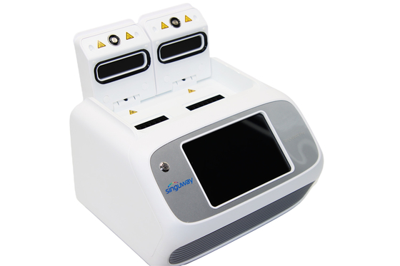 32 Wells penganalisis RT PCR Thermal Cycler Machine 4 Channel Mini QPCR Machine Untuk Rumah Sakit