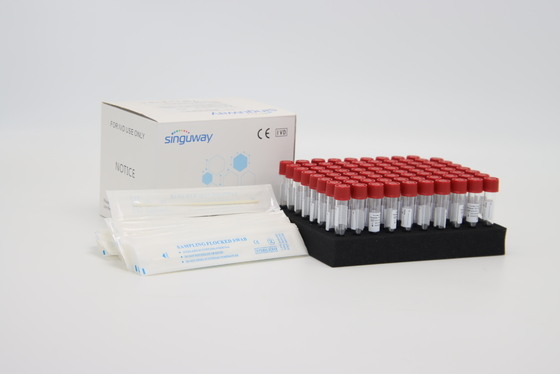 RNA Viral DNA Kit Isolasi Kit Ekstraksi PCR Nasal Mengusap Waktu Nyata ISO13485