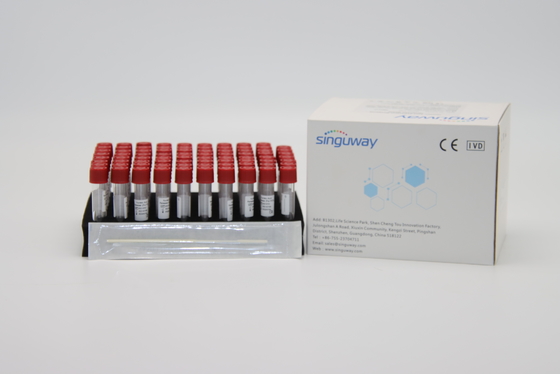 Kit Reagen Ekstraksi Rilis Sampel Kit Ekstraksi DNA Virus ISO13485 Singuway