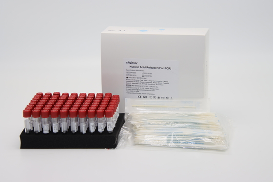 Ekstraksi Virus Pelepasan Sampel Biologis Reagen Pharynx Mengusap PCR Clean Up Kit CE