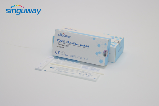 Satu Langkah Cepat Diri sendiri Tes Kit Koloid Emas H Pylori Antigen Kaset Tes Cepat