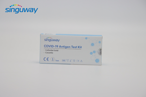 Singuway Sensitive Cepat Antigen Diri sendiri Tes Kit RT PCR Kit Deteksi Antigen Kualitatif