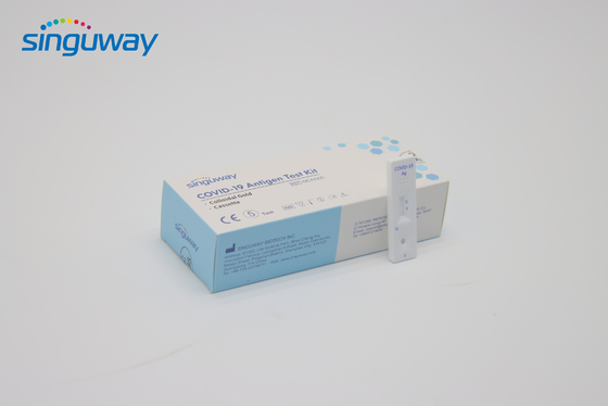 Satu Langkah 15 Menit Kualitatif Cepat Antigen Diri sendiri Tes Kit Eropa Disetujui