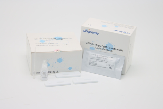 Kit Tes Antibodi Cepat Singuway Kit Tes Penyakit Pribadi yang Nyaman CE