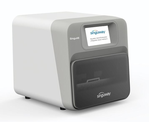 Diagnosis Molekuler Cepat Ekstraktor Asam Nukleat Mesin Isolasi 400W Untuk COVID-19