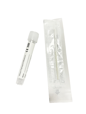 OEM VTM Disposable Virus Sampling Kit 7ml tabung transportasi media viral
