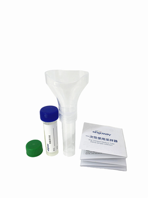 Koleksi DNA Saliva Kit Pengambilan Sampel Virus Sekali Pakai tabung 5/10mL