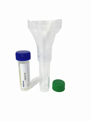 Kit Pengumpulan Saliva DNA Tabung 5ml 10ml Sekali Pakai Dengan Solusi 2ml